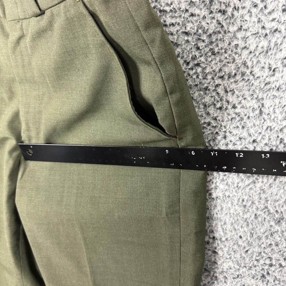 Vintage National Park Service Pants Mens 31x30 Green Wool Blend R&R Uniforms - Picture 12 of 15